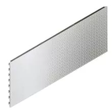 Ladenregal-Rückwand 1000x400 mm (BxH) perfo rundes Loch RAL9001