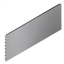 Ladenregal Rückwand 1000x400 mm (bxh) Perforation rundes Loch RAL9006