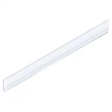 Ladenregal Vorsatzkante 1000x45 mm