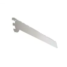 Ladenregalhalter 470 mm einzeln RAL9001