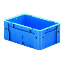 Schwere stapelbare Transportkiste VTK0 300x200x120 mm (LxBxH) blau