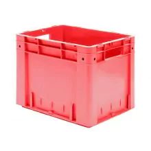 Schwere stapelbare Transportkiste VTK0 400x320x320 mm (LxBxH) rot