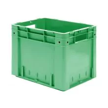 Schwere stapelbare Transportkiste VTK0 400x320x320 mm (lxbxh) grün