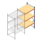 Weitspannregal AR 3000x1610x1200 mm (hxbxt) 3 Ebenen blau Anbauregal