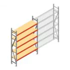 Weitspannregal AR 2000x1610x400 mm (hxbxt) 5 Ebenen verzinkt Anfangsregal