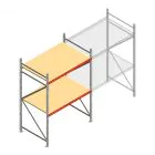 Weitspannregal AR 2000x1850x1000 mm (hxbxt) 2 Ebenen verzinkt Anfangsregal