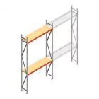 Weitspannregal AR 3000x1610x500 mm (hxbxt) 2 Ebenen verzinkt Anfangsregal