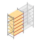 Weitspannregal AR 3000x1610x1000 mm (hxbxt) 6 Ebenen verzinkt Anfangsregal