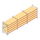 Vorteilsreihe Weitspannregal AR 3000x6950x1200 mm (hxbxt) 5 Ebenen mit vormontierten Rahmen