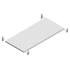 Ebene Fachboden HD 150kg 1300x600mm (bxt)