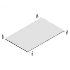 Ebene Fachboden HD 150kg 1300x800mm (bxt)
