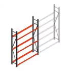 Bandenstelling grootvak AR 2250x1610x400mm (hxbxd) 3 niveaus beginsectie