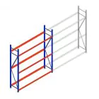 Reifenregal Weitspann AR 2250x2010x500 mm (hxbxt) 3 Ebenen Anfangsregal