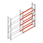 Reifenregal Weitspann AR 2500x1610x400mm (hxbxt) 4 Ebenen Anbauregal