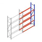 Reifenregal Weitspann AR 2500x1610x500 mm (hxbxt) 4 Ebenen Anbauregal