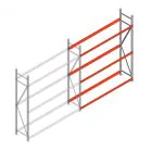 Reifenregal Weitspann AR 2250x2010x500mm (hxbxt) 3 Ebenen Anbauregal
