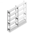 Fachbodenregal Heavy Duty 2500x1300x300mm (hxbxt) 5 Ebenen 150 kg Anfangsregal
