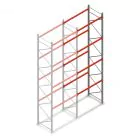 AR T2 Palettenregal 6000x1850x1100mm (hxbxt) 4 Ebenen 2530kg/Ebene Anbauregal mit vormontierten Rahmen