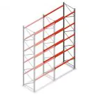 Palettenregal AR T2 5000x1850x1100mm (hxbxt) 5 Ebenen 2530kg/ebene Anbauregal
