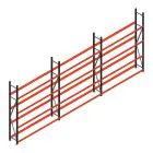 Vorteilsreihe Reifenregal Weitspann AR 2500x6230x400mm (hxbxt) 3 Ebenen