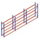 Vorteilsreihe Reifenregal Weitspann AR 2250x6240x500 mm (hxbxt) 3 Ebenen