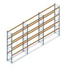 Vorteilsreihe gebrauchte JH MPB Palettenregal 6400x11200x1100 mm (hxbxt) 4 Ebenen
