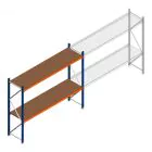Weitspannregal Kimer 1750x2250x600 mm (hxbxt) 2 Ebenen Anfangsregal