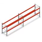 Kombiangebot Palettenregal AR T2 2500x6840x1100 mm (hxbxt) 2 Ebenen 2415kg/Ebene mit vormontierten Rahmen