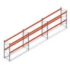 Vorteilsreihe Palettenregal AR T2 2500x11120x1100mm (hxbxt) 2 Ebenen 2252kg/Ebene mit vormontierten Rahmen