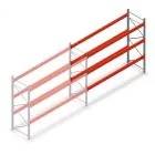 Palettenregal AR T2 2500x3300x1100mm (hxbxt) 3 Ebenen 2415kg/eb Anbauregal mit vormontierten Rahmen