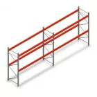 Kombiangebot Palettenregal AR T2 3000x6840x1100 mm (hxbxt) 2 Ebenen 2415kg/Ebene mit vormontierten Rahmen