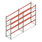 Kombiangebot Palettenregal AR T2 4000x5640x1100 mm (hxbxt) 4 Ebenen 1820kg/eben mit vormontierten Rahmen