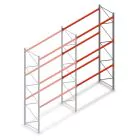 Palettenregal AR T2 5000x2700x1100mm (hxbxt) 3 Ebenen 1820kg/Level Anbauregal