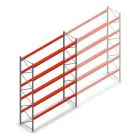 Palettenregal AR T2 5000x3600x1100mm (hxbxt) 5 Ebenen 2252kg/Ebene Anfangsregal
