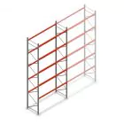 Palettenregal AR T2 6000x2700x1100mm (hxbxt) 5 Ebenen 1820kg/Ebene Anfangsregal mit vormontierten Rahmen