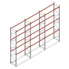 Vorteilsreihe Palettenregal AR T2 6000x8420x1100mm (hxbxt) 3 Ebenen 3636kg/ebene mit vormontierten Rahmen