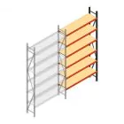Weitspannregal AR 3000x1610x500 mm (hxbxt) 6 Ebenen verzinkt Anbauregal