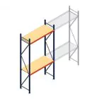 Weitspannregal AR 3000x1610x600 mm (hxbxt) 2 Ebenen blau Anfangsregal