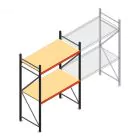 Weitspannregal AR 2250x1610x800 mm (hxbxt) 2 Ebenen verzinkt Anfangsregal
