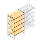 Weitspannregal AR 3000x1610x1000 mm (hxbxt) 5 Ebenen anthrazit Anfangsregal