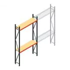 Weitspannregal AR 3000x1610x500 mm (hxbxt) 2 Ebenen anthrazit Anfangsregal