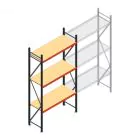 Weitspannregal AR 3000x1610x600 mm (hxbxt) 3 Ebenen anthrazit Anfangsregal