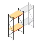 Weitspannregal AR 3000x1610x800 mm (hxbxt) 2 Ebenen verzinkt Anfangsregal