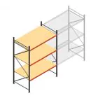 Weitspannregal AR 3000x1850x1200 mm (hxbxt) 3 Ebenen verzinkt Anfangsregal