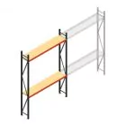 Weitspannregal AR 3000x1850x400 mm (hxbxt) 2 Ebenen anthrazit Anfangsregal