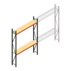 Weitspannregal AR 3000x2250x400 mm (hxbxt) 2 Ebenen verzinkt Anfangsregal