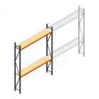 Weitspannregal AR 3000x2700x500 mm (hxbxt) 2 Ebenen anthrazit Anfangsregal