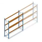Gebrauchte JH MPB Palettenregal 4250x3300x1100 mm (hxbxt) 3 Ebenen Anfangsregal 2505 kg/Set