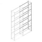 Gebrauchte Dexion Palettenregal 5000x2700x900 mm (hxbxt) 5 Ebenen Anbauregal