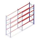 Gebrauchtes SLP Palettenregal 4650x2700x1000 mm (hxbxt) 4 Ebenen Anbauregal